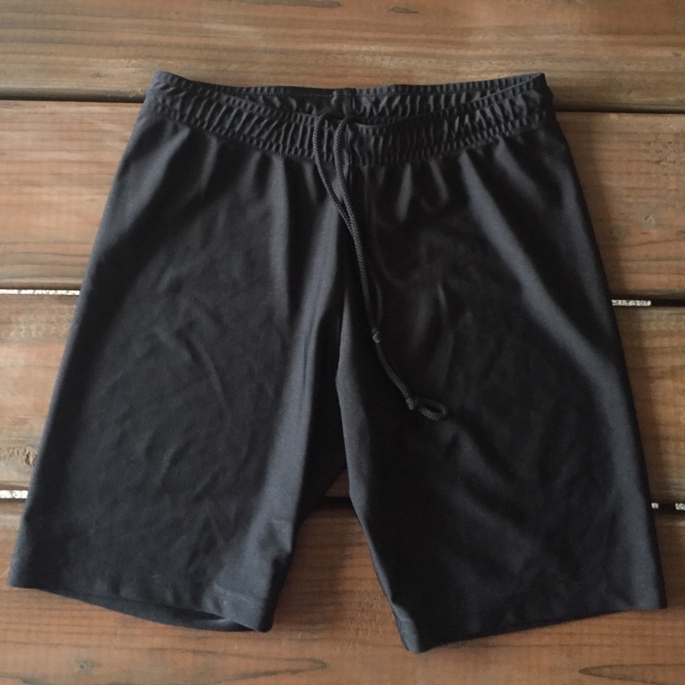 Black bike shorts